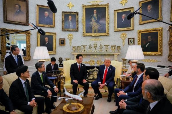 51我要配资 想见金正恩、考虑从韩国买船，特朗普见李在明都说了什么？